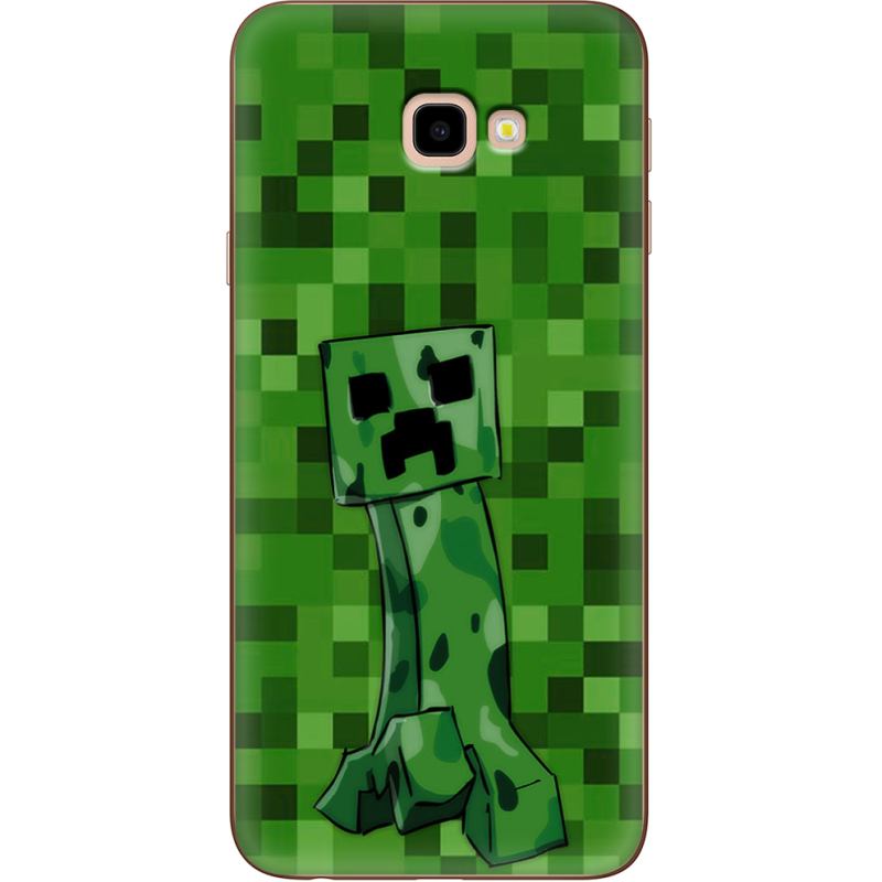 Чехол Uprint Samsung J415 Galaxy J4 Plus 2018 Minecraft Creeper