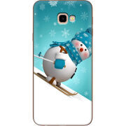 Чехол Uprint Samsung J415 Galaxy J4 Plus 2018 Skier Snowman