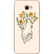 Чехол Uprint Samsung J415 Galaxy J4 Plus 2018 Flower Hands