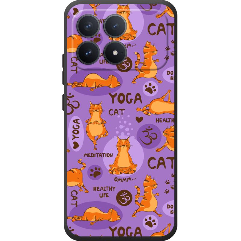 Чохол BoxFace Poco F8 Pro Yoga Cat