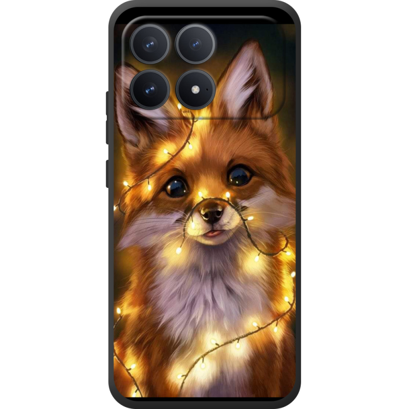 Чохол BoxFace Poco F8 Pro Різдвяна лисичка