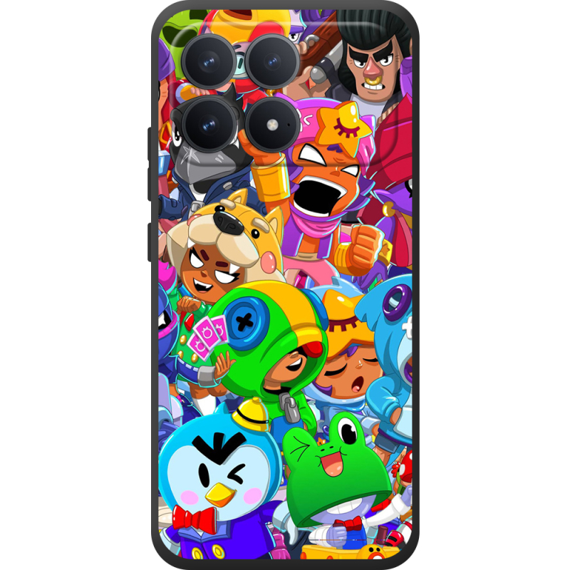 Чохол BoxFace Poco F8 Pro friends brawl stars