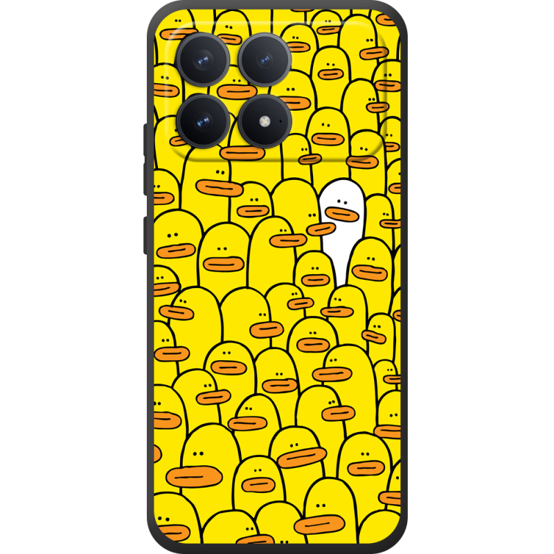 Чохол BoxFace Poco F8 Pro Yellow Ducklings