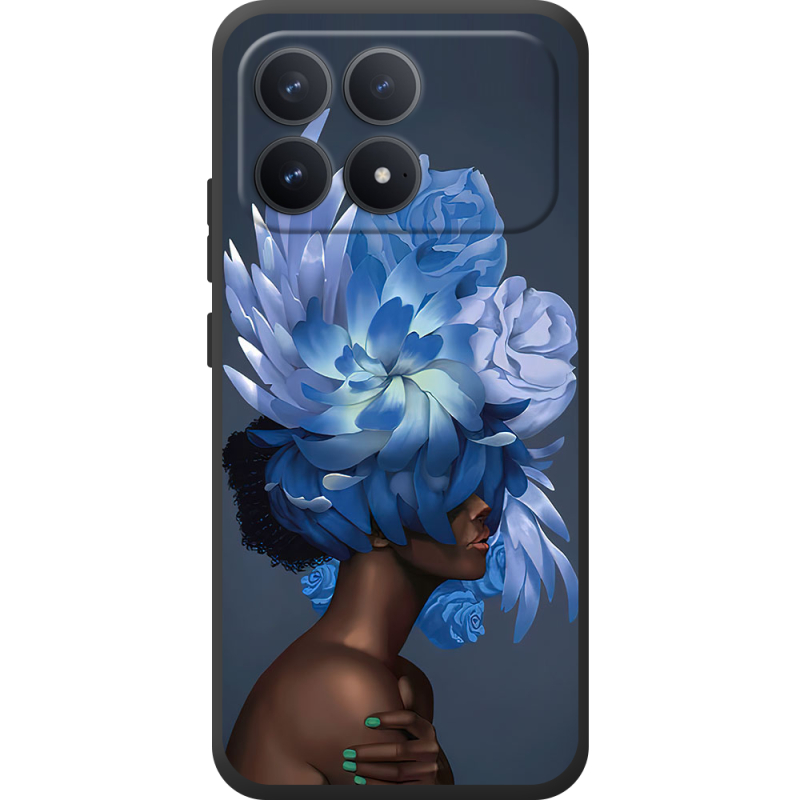 Чохол BoxFace Poco F8 Pro Exquisite Blue Flowers