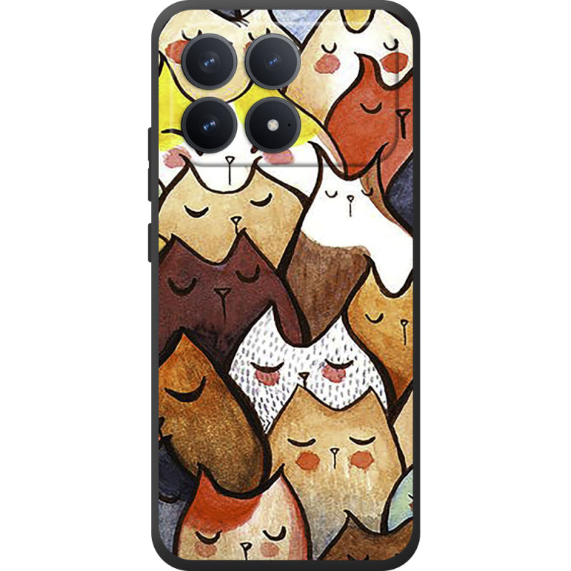 Чохол BoxFace Poco F8 Pro Sleepy Cats