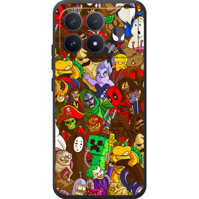 Чохол BoxFace Poco F8 Pro Злодеи