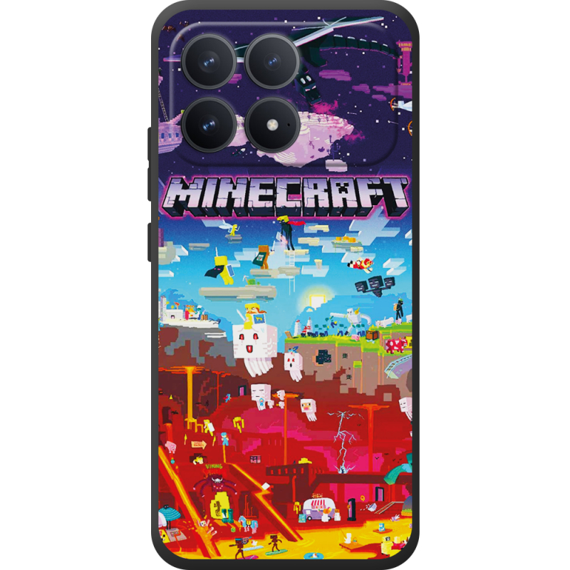 Чохол BoxFace Poco F8 Pro Minecraft World Beyond