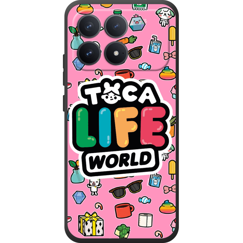 Чохол BoxFace Poco F8 Pro Toca Boca Life World