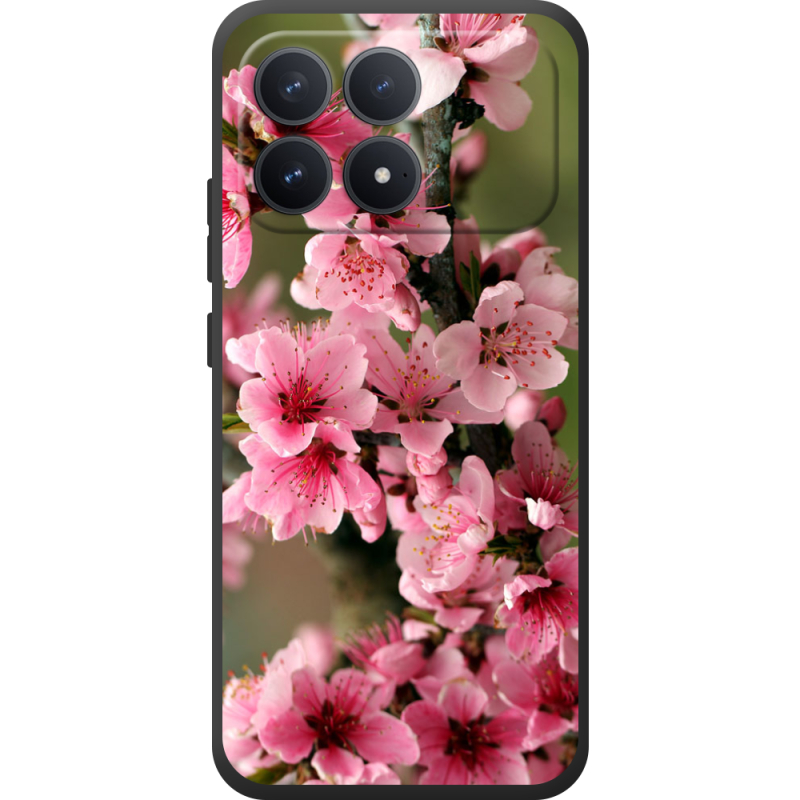 Чохол BoxFace Poco F8 Pro Вишневые Цветы