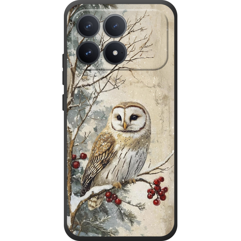 Чохол BoxFace Poco F8 Pro Christmas Owl