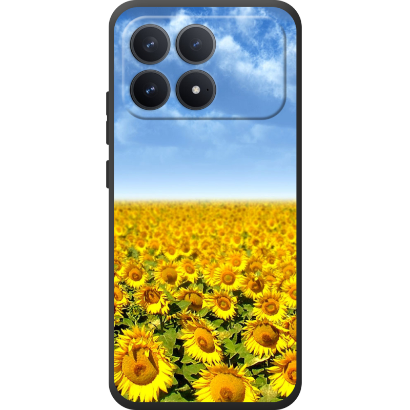 Чохол BoxFace Poco F8 Pro Подсолнухи