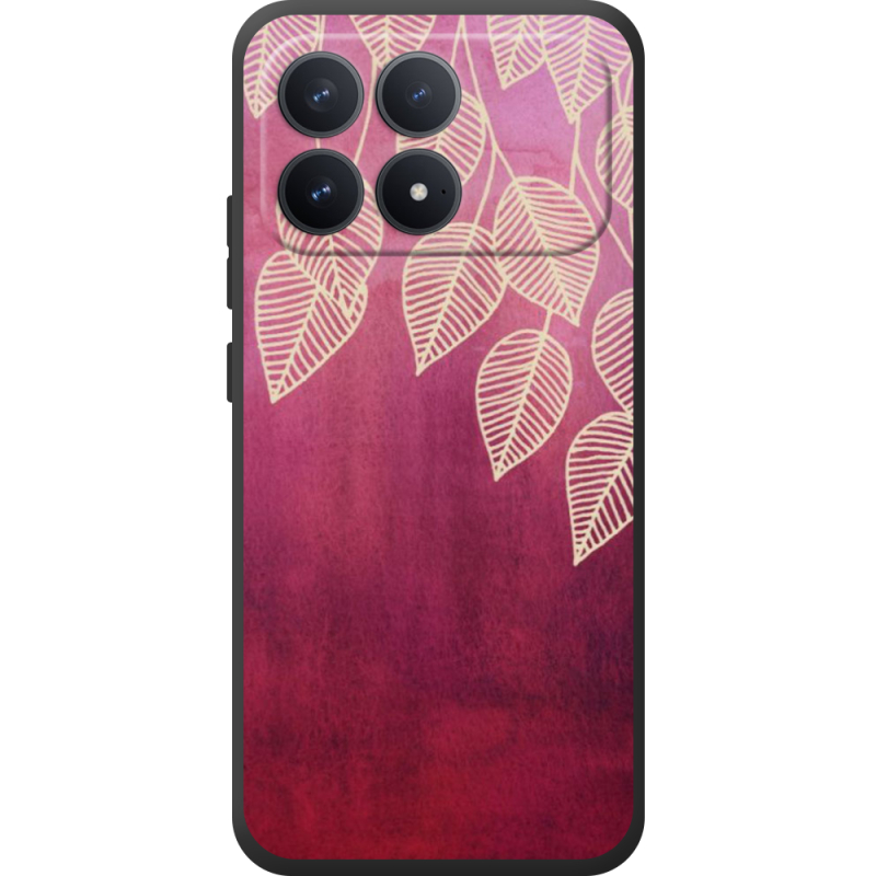 Чохол BoxFace Poco F8 Pro Gold Leaves