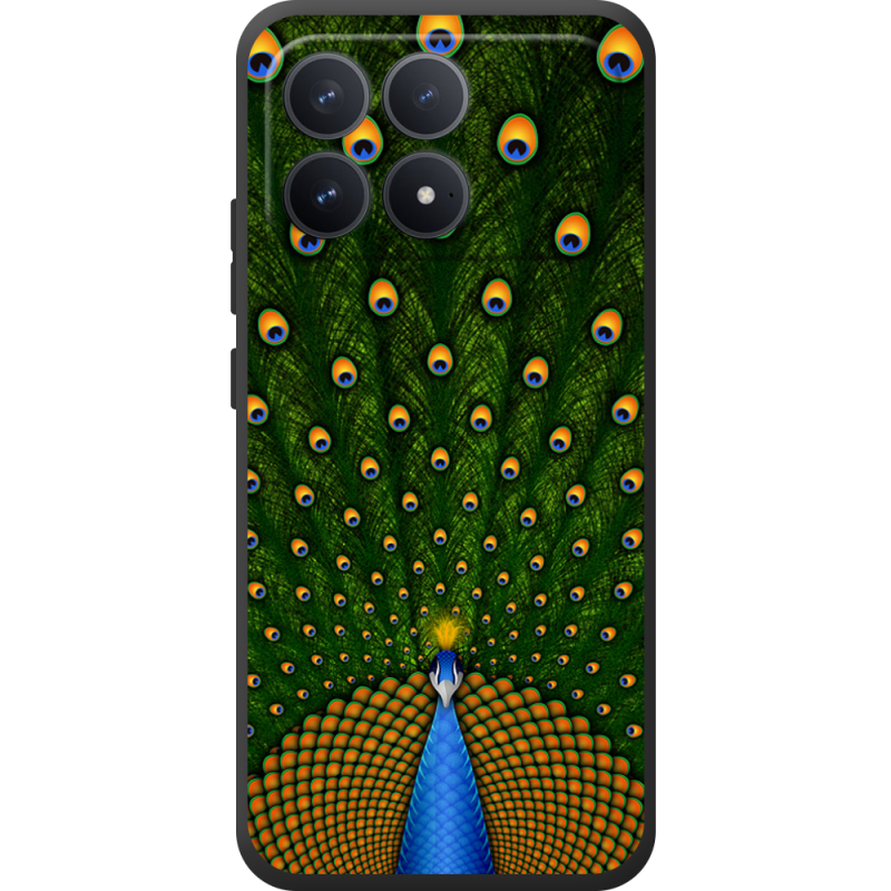 Чохол BoxFace Poco F8 Pro Peacocks Tail