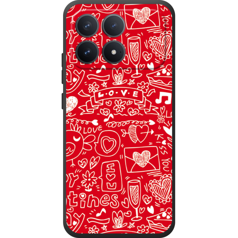 Чохол BoxFace Poco F8 Pro Happy Valentines