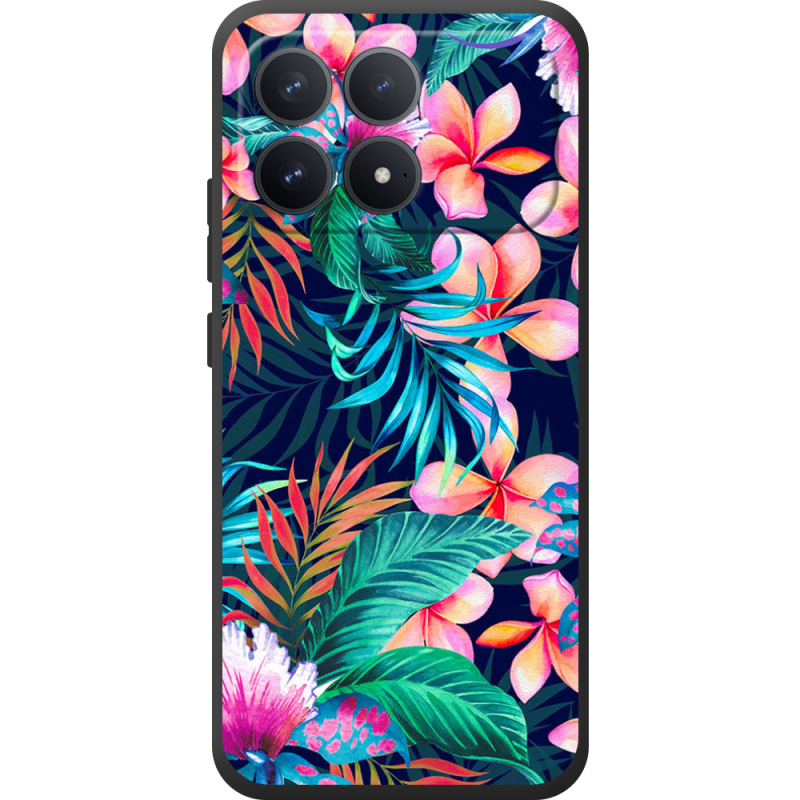 Чохол BoxFace Poco F8 Pro flowers in the tropics
