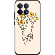 Чохол BoxFace Poco F8 Pro Flower Hands