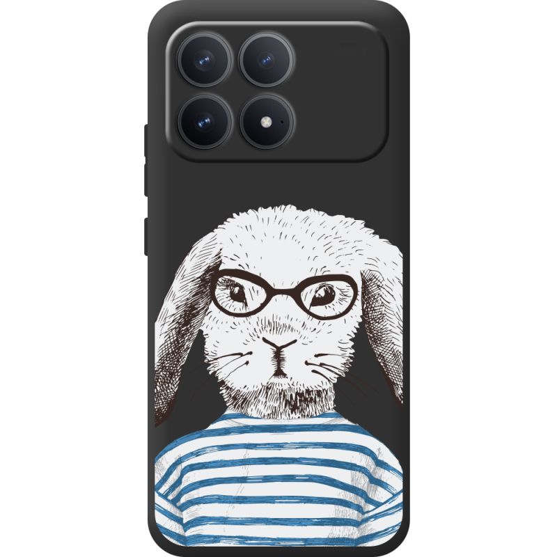 Прозорий чохол BoxFace Poco F8 Pro MR. Rabbit