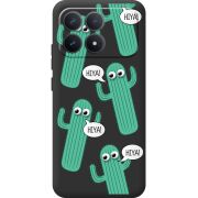 Прозорий чохол BoxFace Poco F8 Pro с 3D-глазками HIYA