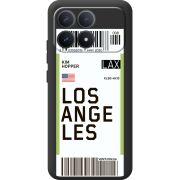 Прозорий чохол BoxFace Poco F8 Pro Ticket Los Angeles