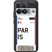 Прозорий чохол BoxFace Poco F8 Pro Ticket Paris