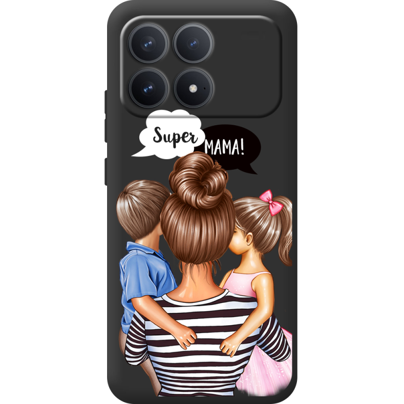 Прозорий чохол BoxFace Poco F8 Pro Super Mama