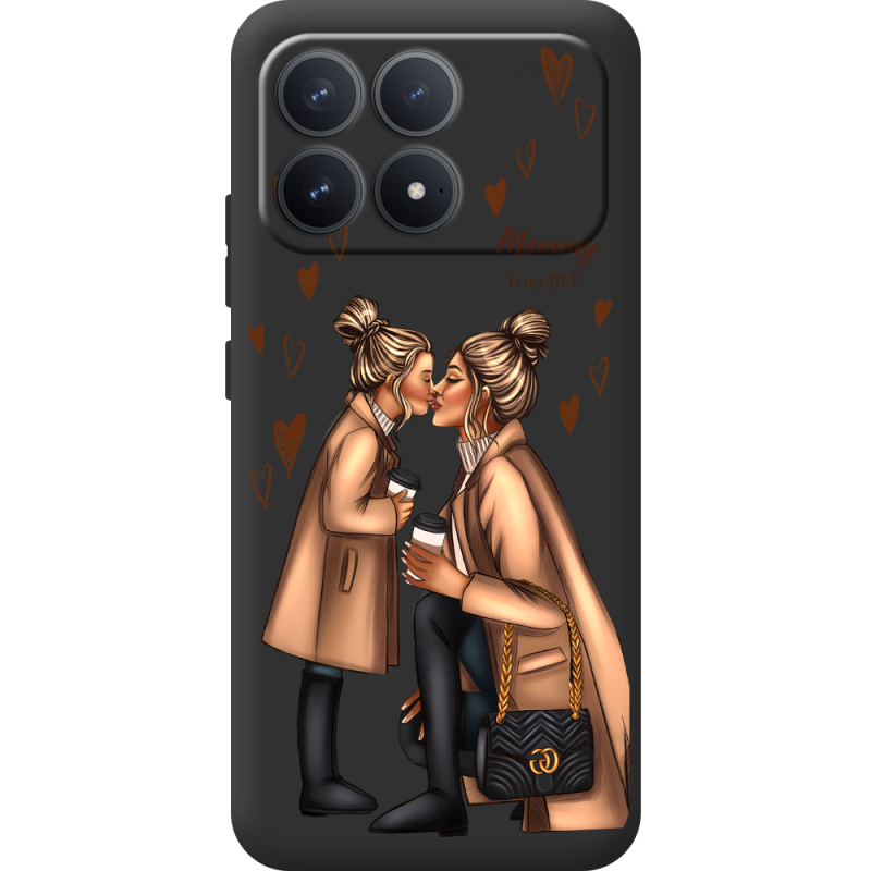 Прозорий чохол BoxFace Poco F8 Pro Mommy Is My BFF