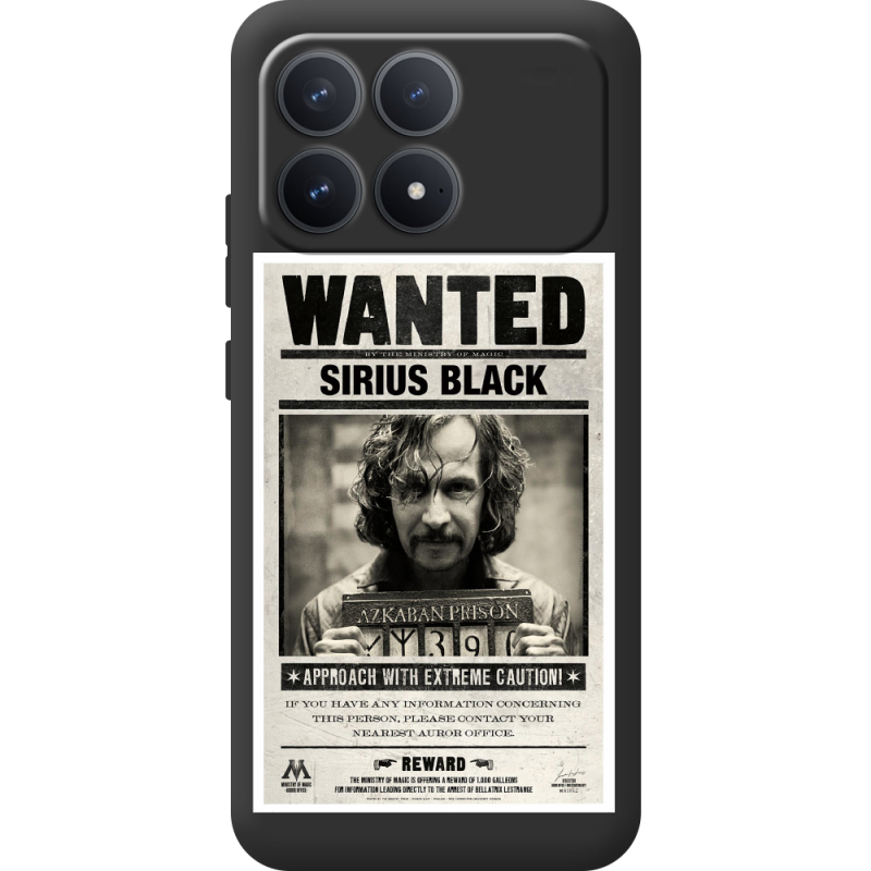Прозорий чохол BoxFace Poco F8 Pro Sirius Black