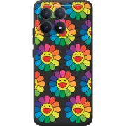 Прозорий чохол BoxFace Poco F8 Pro Hippie Flowers