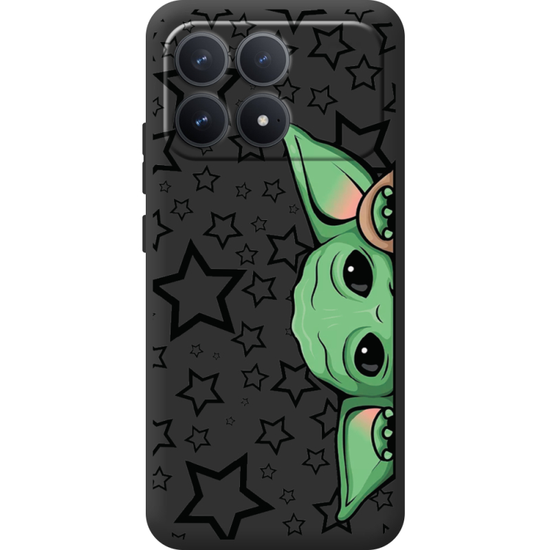 Прозорий чохол BoxFace Poco F8 Pro Baby Yoda