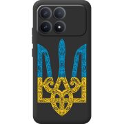 Прозорий чохол BoxFace Poco F8 Pro Gold Trident