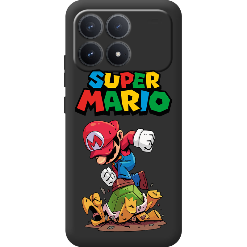 Прозорий чохол BoxFace Poco F8 Pro Super Mario