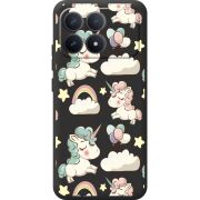 Прозорий чохол BoxFace Poco F8 Pro Unicorns