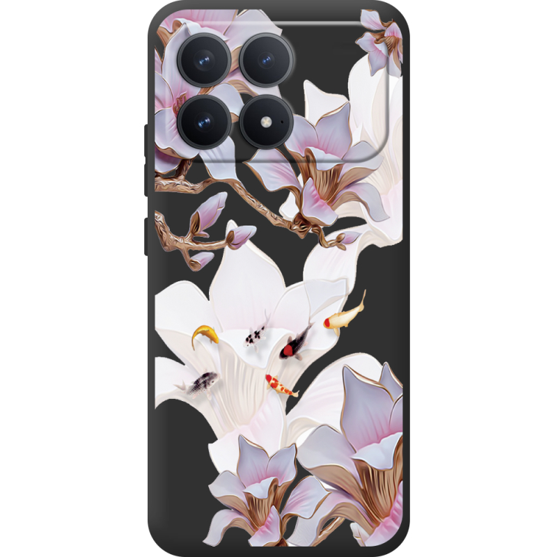 Прозорий чохол BoxFace Poco F8 Pro Chinese Magnolia