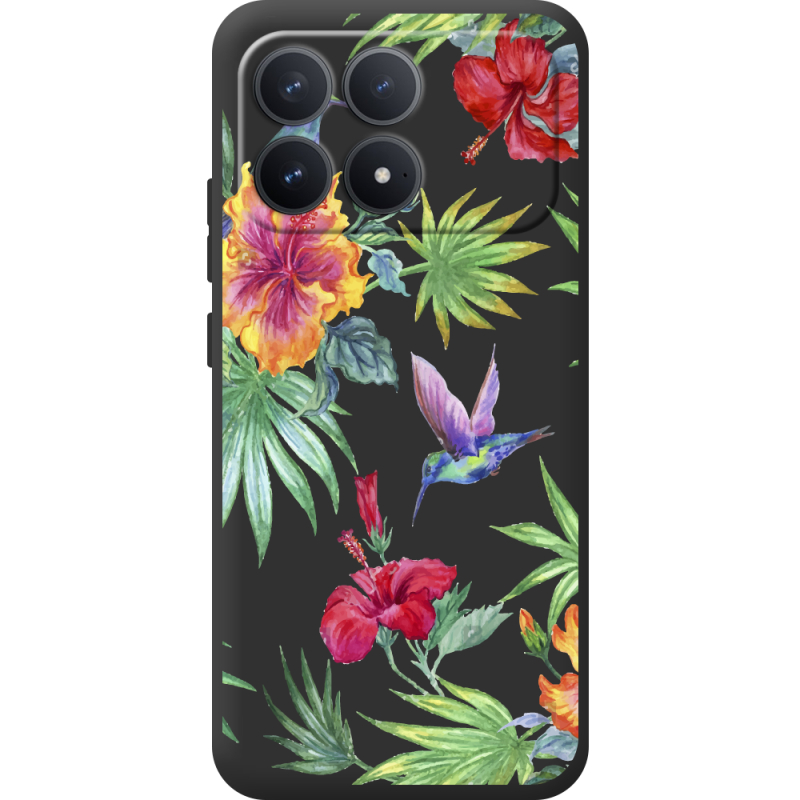 Прозорий чохол BoxFace Poco F8 Pro Tropical