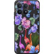 Прозорий чохол BoxFace Poco F8 Pro Flamingo