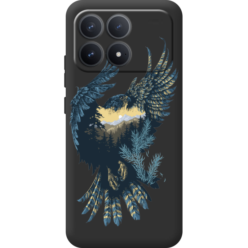 Прозорий чохол BoxFace Poco F8 Pro Eagle