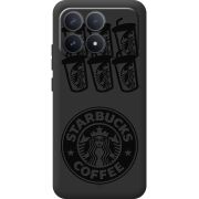 Чорний чохол BoxFace Poco F8 Pro Black Coffee