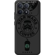 Чорний чохол BoxFace Poco F8 Pro Dark Coffee