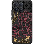 Чорний чохол BoxFace Poco F8 Pro FranceFlowers