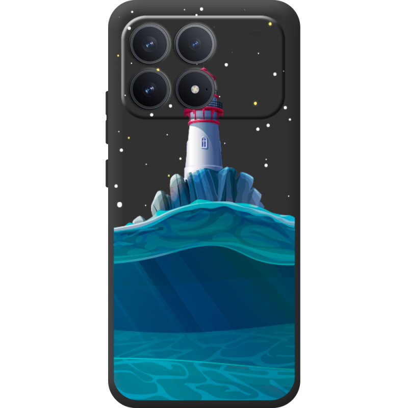 Чорний чохол BoxFace Poco F8 Pro Lighthouse