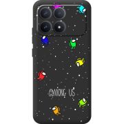 Чорний чохол BoxFace Poco F8 Pro Among Us Invisible