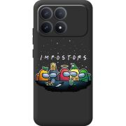 Чорний чохол BoxFace Poco F8 Pro Among Us Impostors