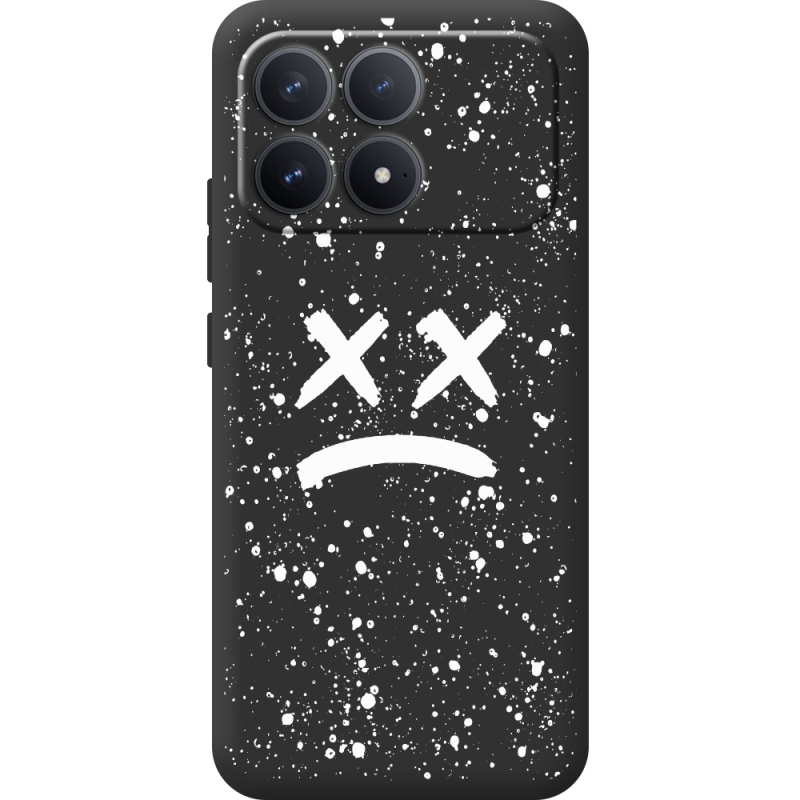 Чорний чохол BoxFace Poco F8 Pro Sad Way