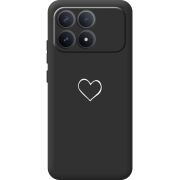 Чорний чохол BoxFace Poco F8 Pro My Heart