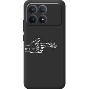 Чорний чохол BoxFace Poco F8 Pro Pew Pew