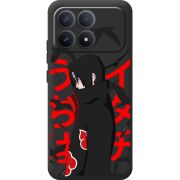 Чорний чохол BoxFace Poco F8 Pro Учиха Итачи