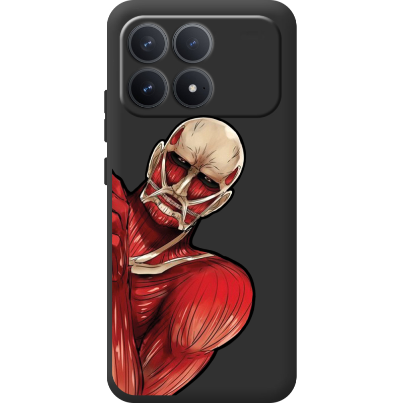 Чорний чохол BoxFace Poco F8 Pro Титан