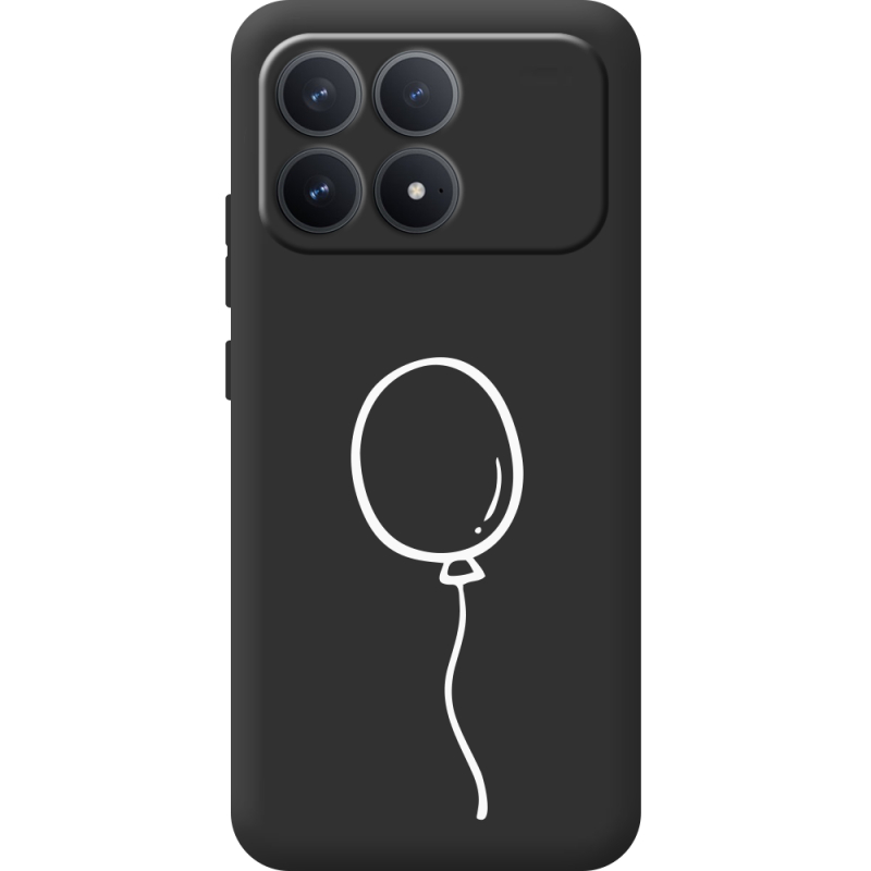Чорний чохол BoxFace Poco F8 Pro Balloon