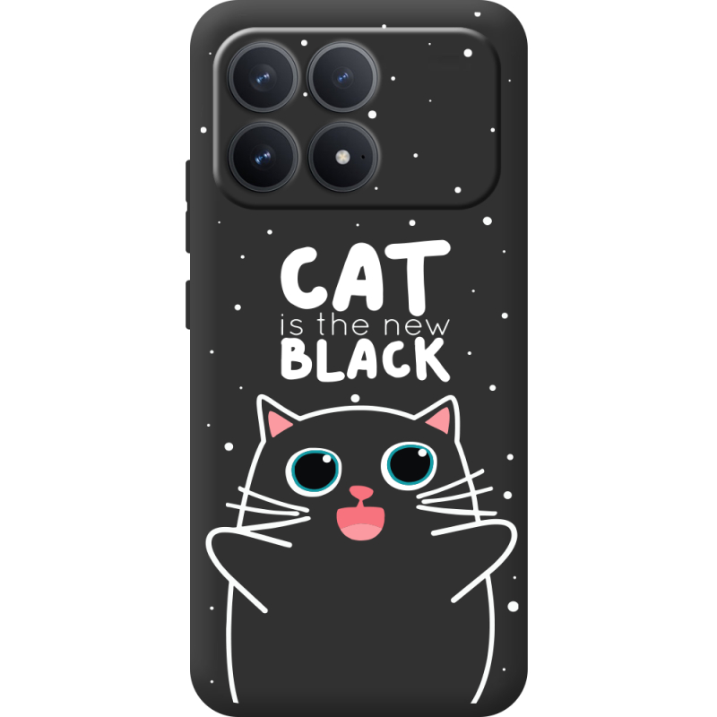 Чорний чохол BoxFace Poco F8 Pro 