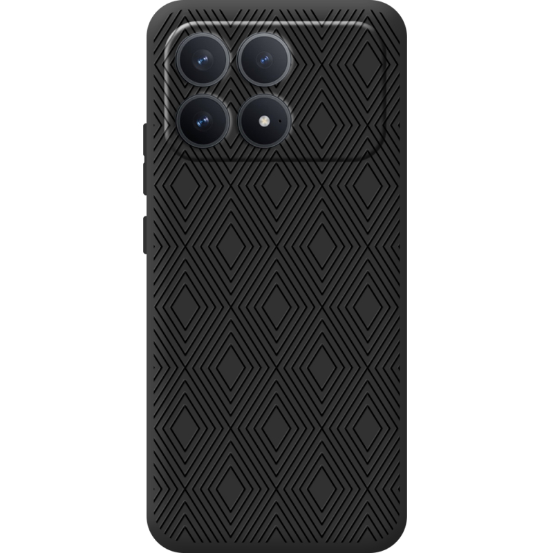 Чорний чохол BoxFace Poco F8 Pro 